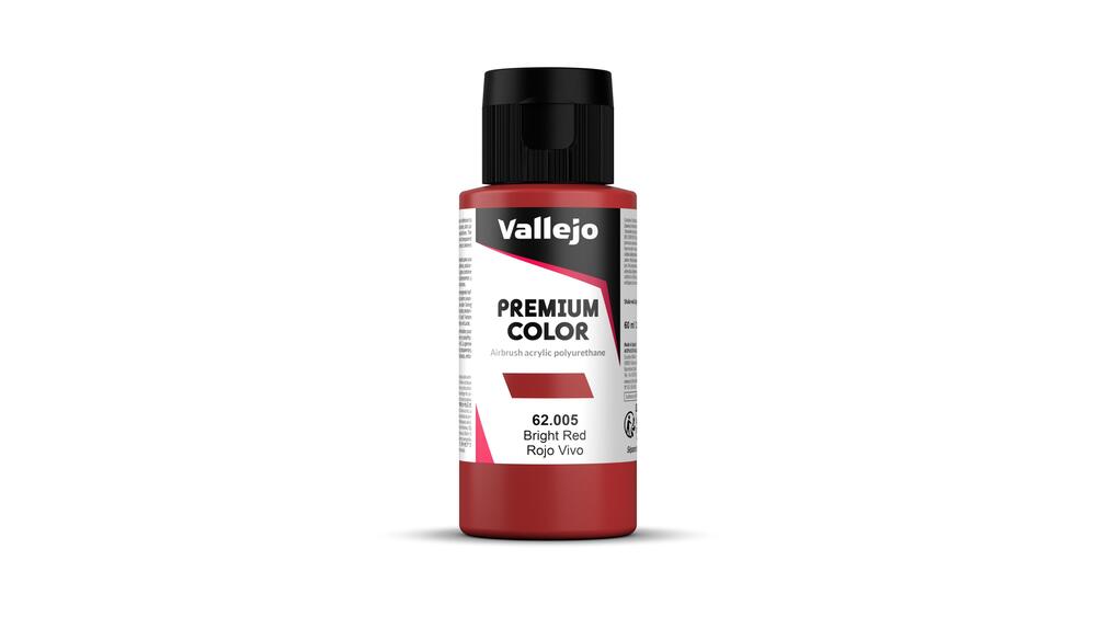 Vallejo - Premium Color - Bright Red 60 ml