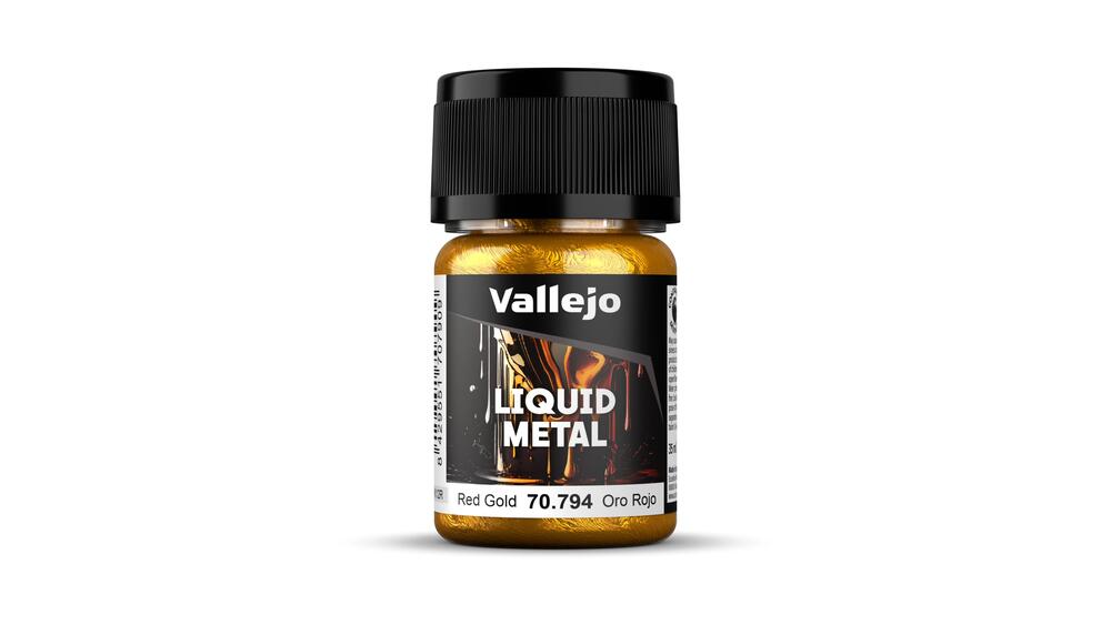 Vallejo - Liquid Metal - Red Gold