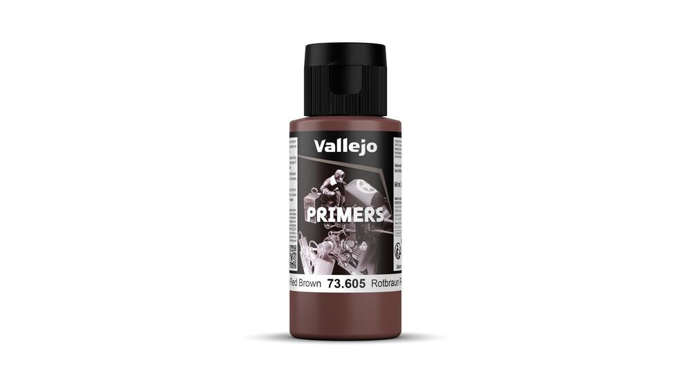 Vallejo - Surface Primer - Ger Red Brown 60ml