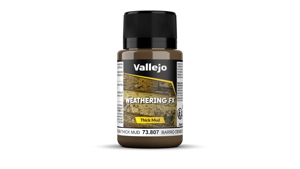 Vallejo - Weathering Effects - European Thick Mud 40ml