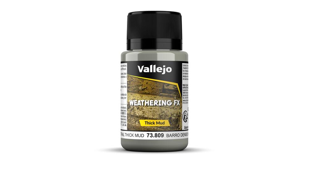 Vallejo - Weathering Effects - Industrial Thick Mud 40ml