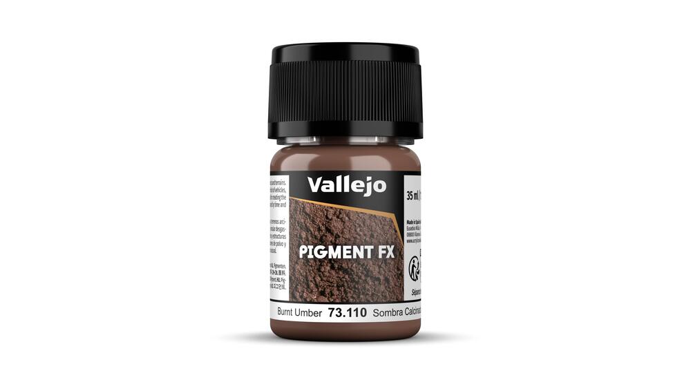 Vallejo - Pigments - Burnt Umber 30ml