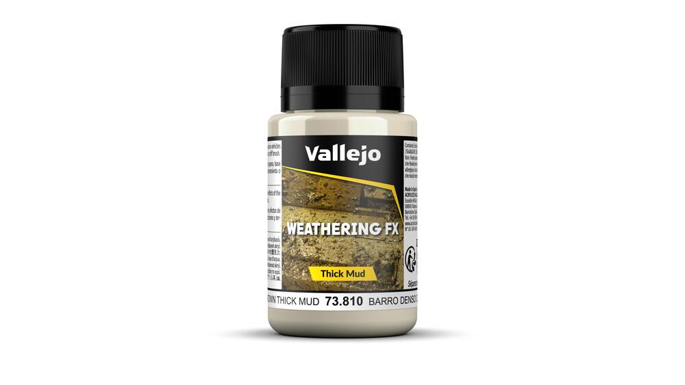 Vallejo - Weathering Effects - Light Brown Thick Mud 40ml