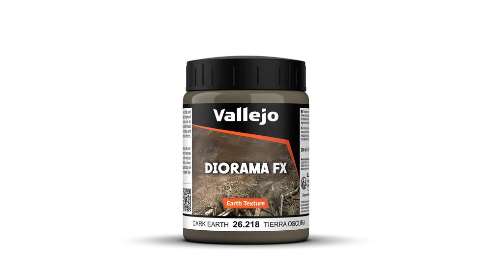 Vallejo - Diorama Effects - Dark Earth 200ml