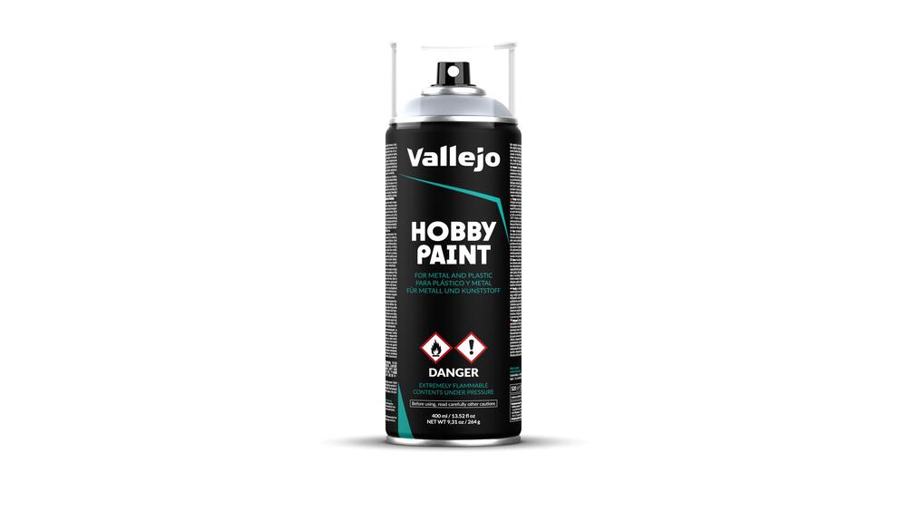 Vallejo Aerosol Spray Primer - Silver 400ml