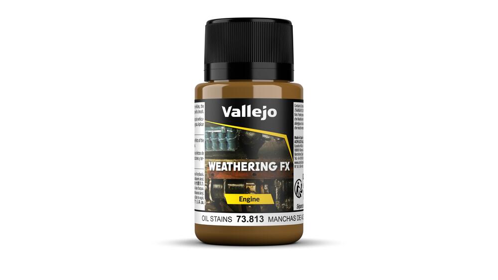 Vallejo - Weathering Effects - Oil Stains 40ml