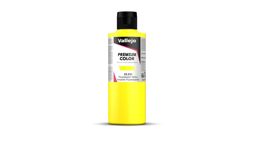 Vallejo - Premium Color - Fluorescent Yellow 200ml