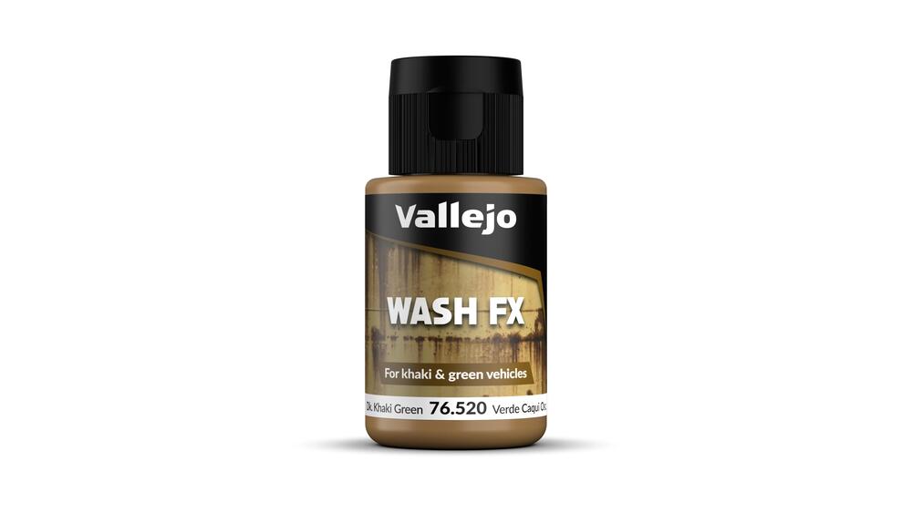 Vallejo - Model Wash - Dark Khaki Green 35ml