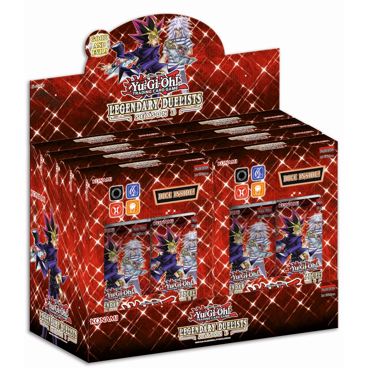 Yu-Gi-Oh! Legendary Duelist Season 3 8ct - Image 2