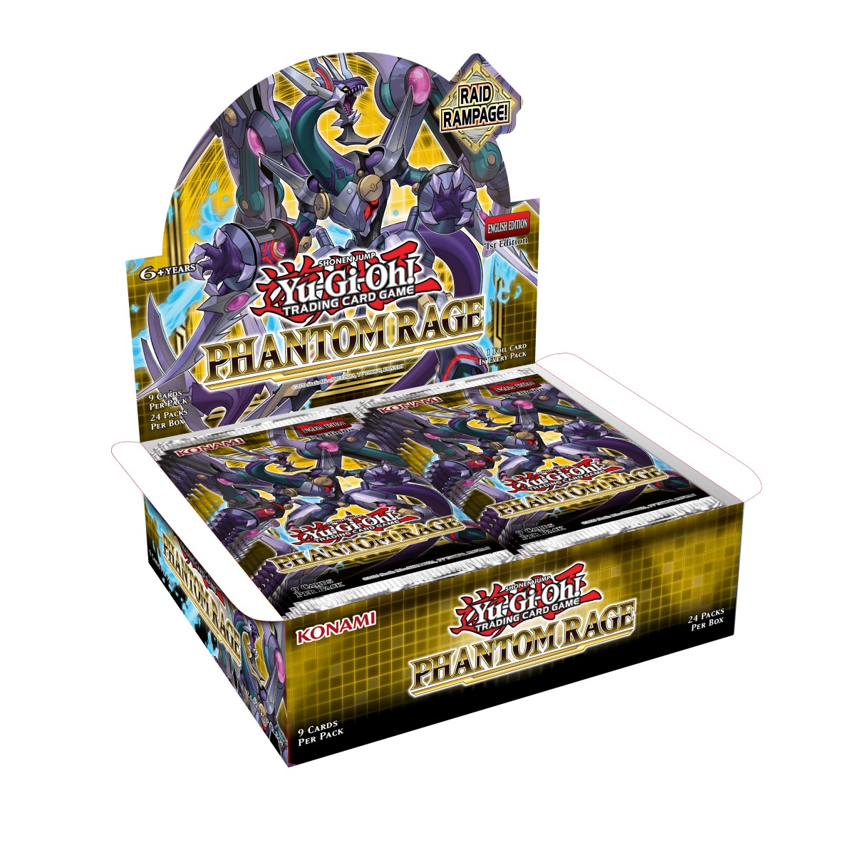 Yu-Gi-Oh! Phantom Rage Booster 24ct