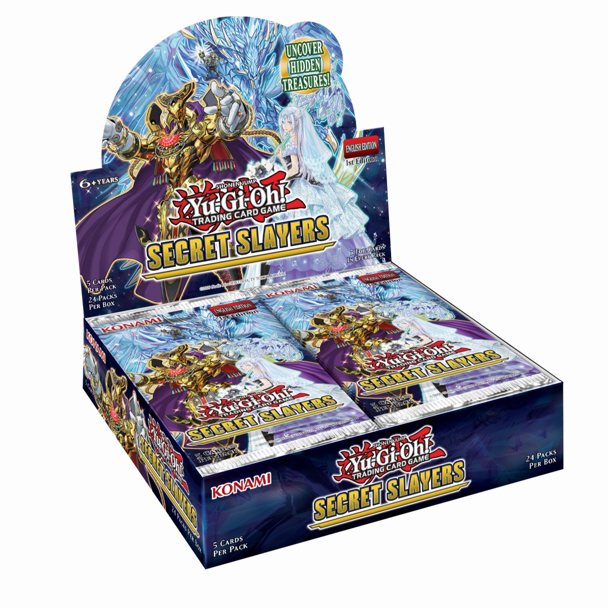 Yu-Gi-Oh! Secret Slayers Booster 24ct