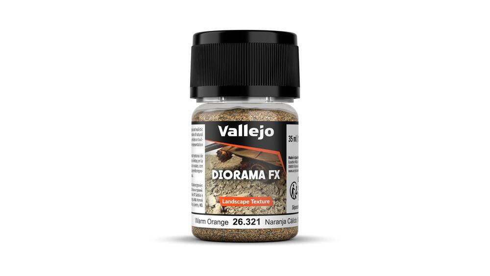 Vallejo - Diorama FX - Warm Orange 1-2mm