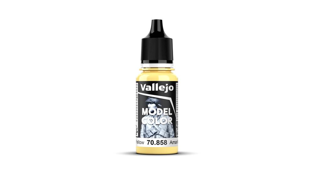 Vallejo - Model Color - Matt - 023 - Ice Yellow - Image 2