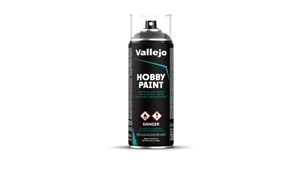 Vallejo Aerosol Spray Primer - Panzer Grey 400ml
