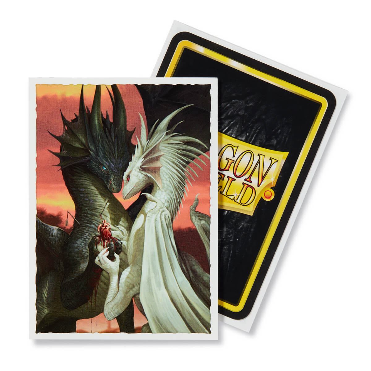 DS Sleeves (100) Valentine Dragon Classic Art - Image 2