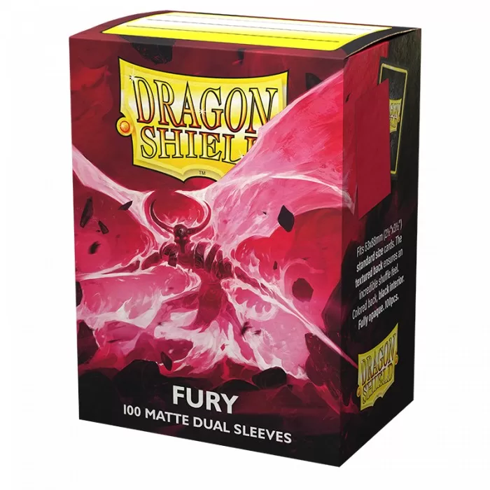 DS Sleeves (100) Dual Matte - Fury