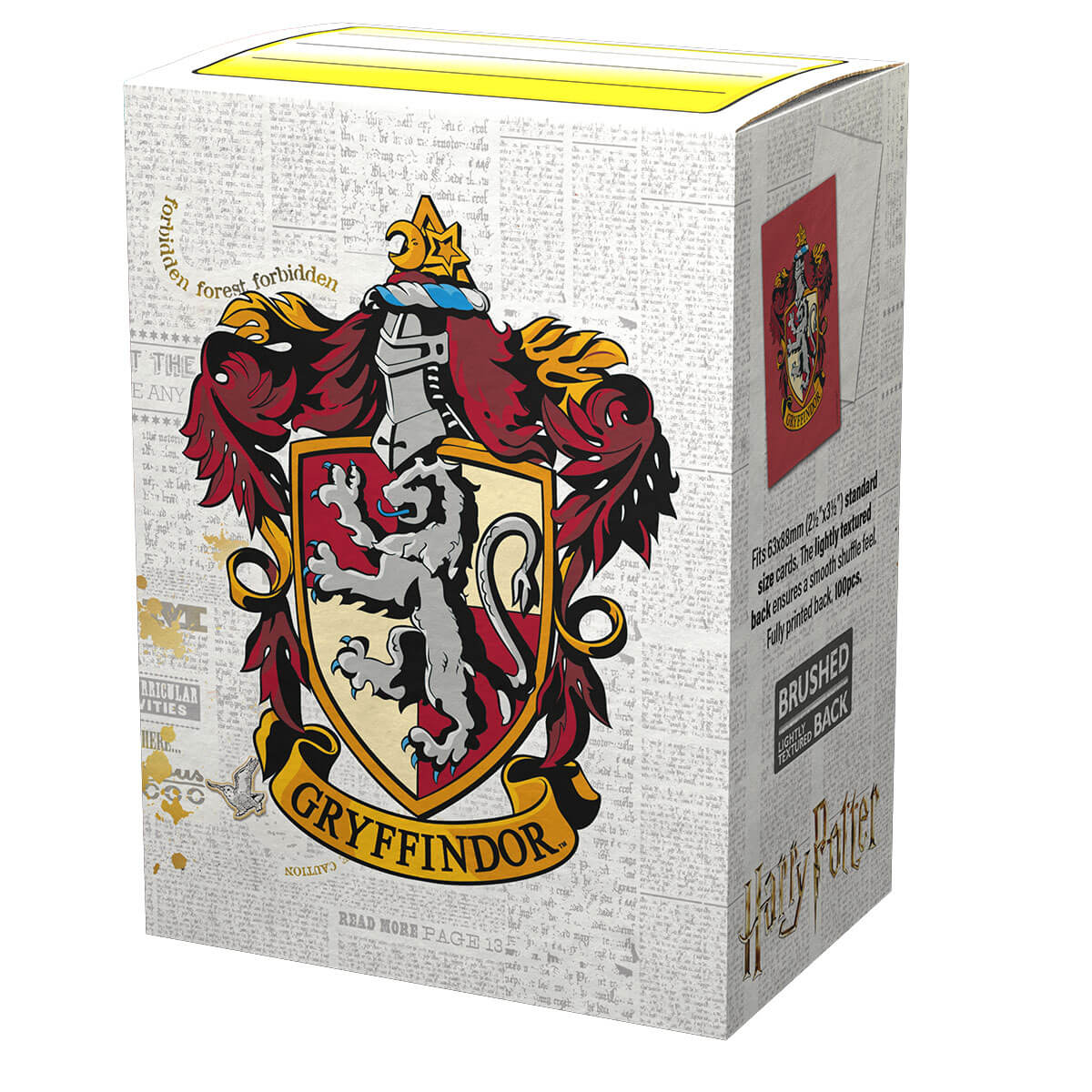 DS Sleeves (100) Gryffindor Brushed Art