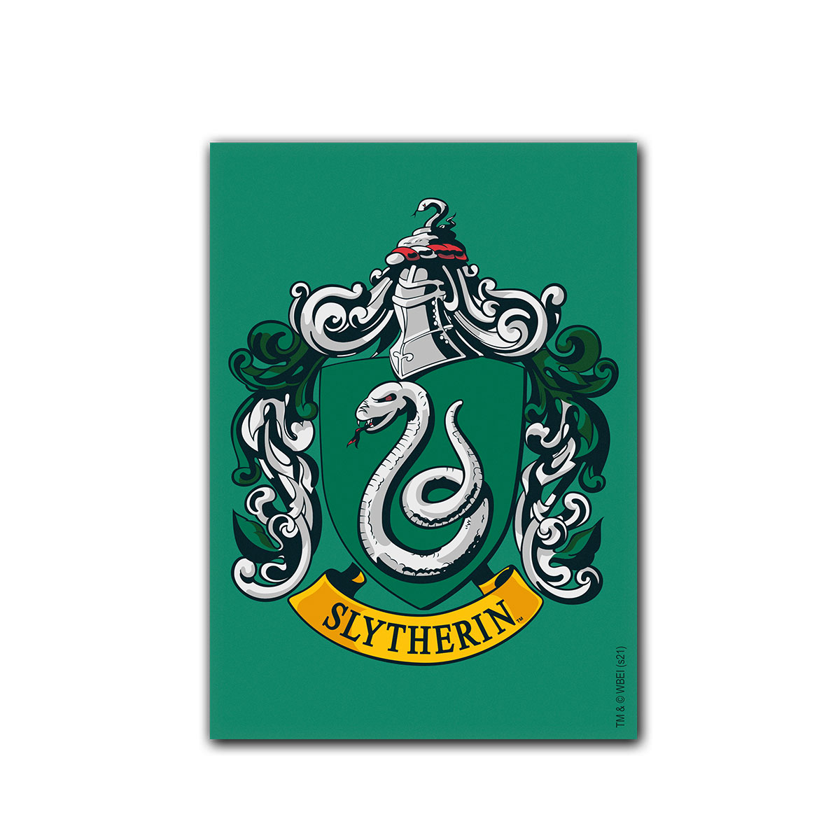 DS Sleeves (100) Slytherin Brushed Art - Image 3