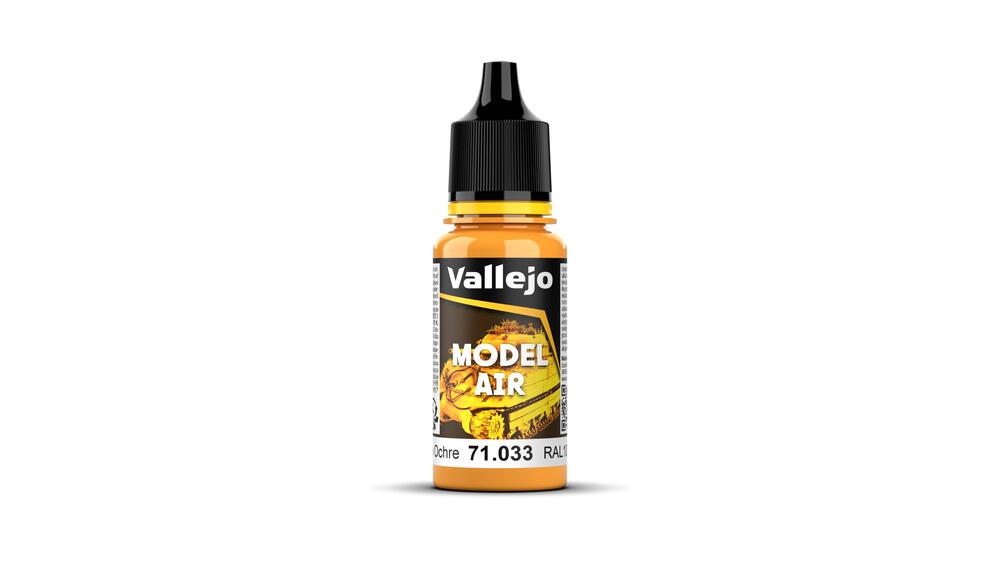 Vallejo - Model Air - Yellow Ochre 17ml