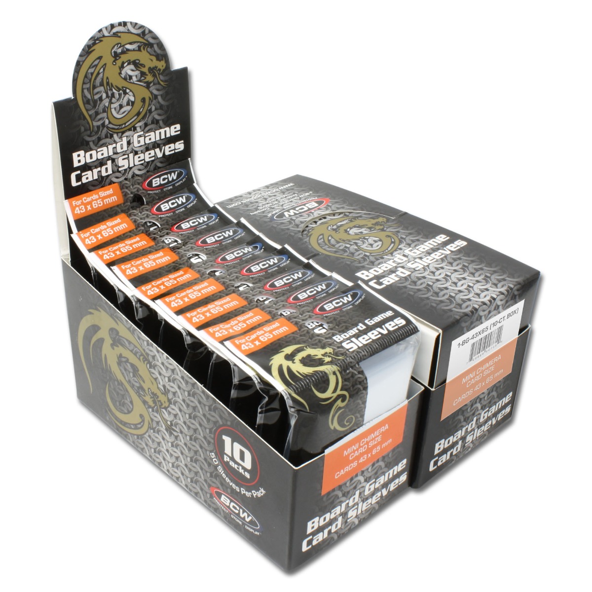 BCW Board Game Sleeves Mini Chimera (43mm x 65mm) - Image 2