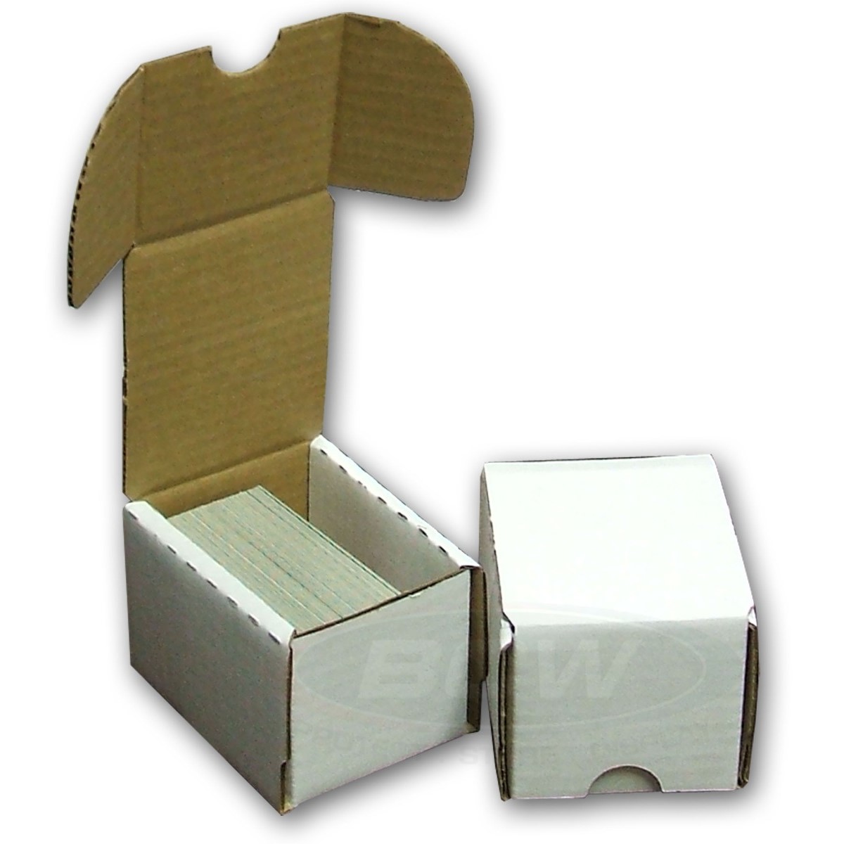 BCW Storage Box (100) White 25ct Bundle