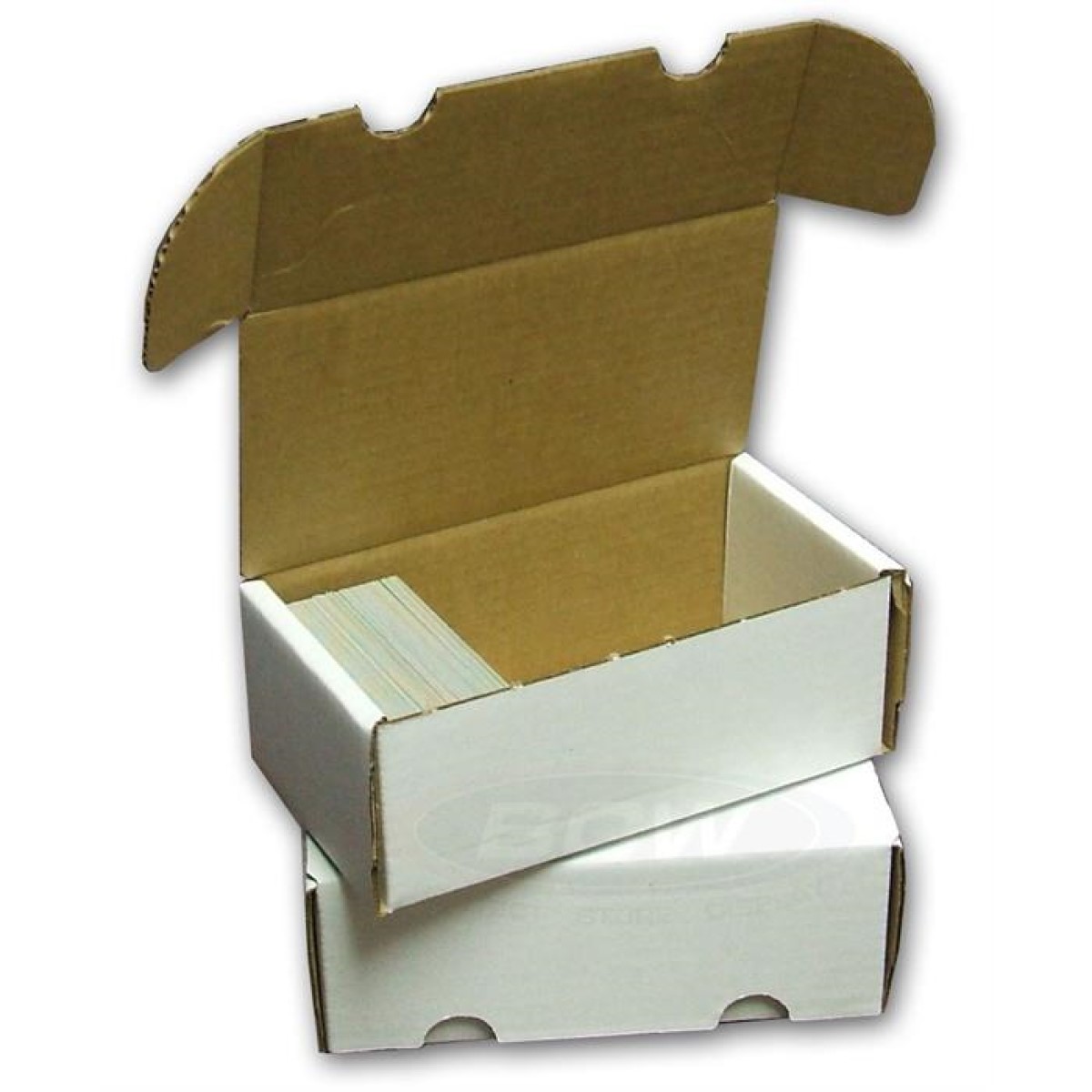 BCW Storage Box (400) White 25ct Bundle
