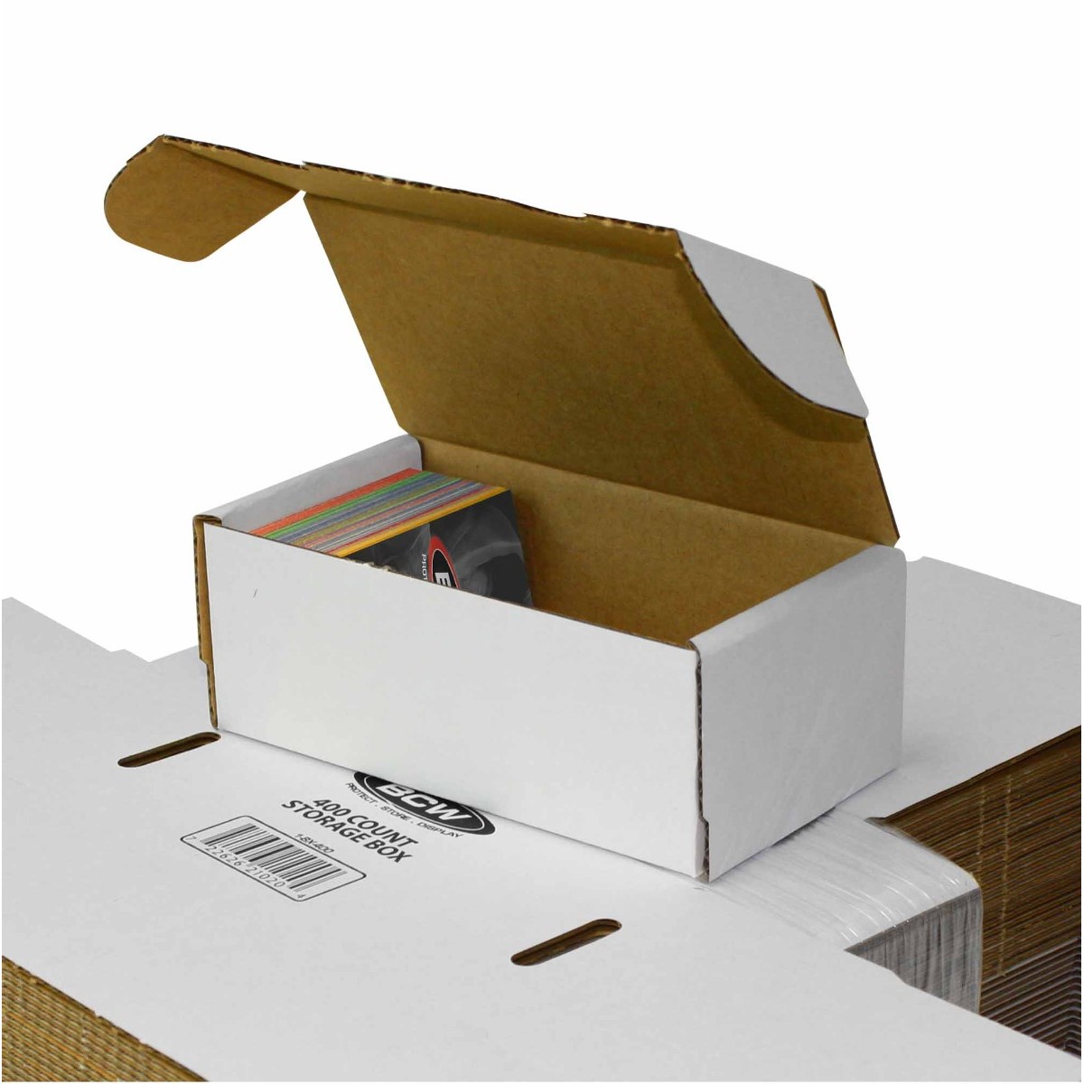BCW Storage Box (400) White 25ct Bundle - Image 2