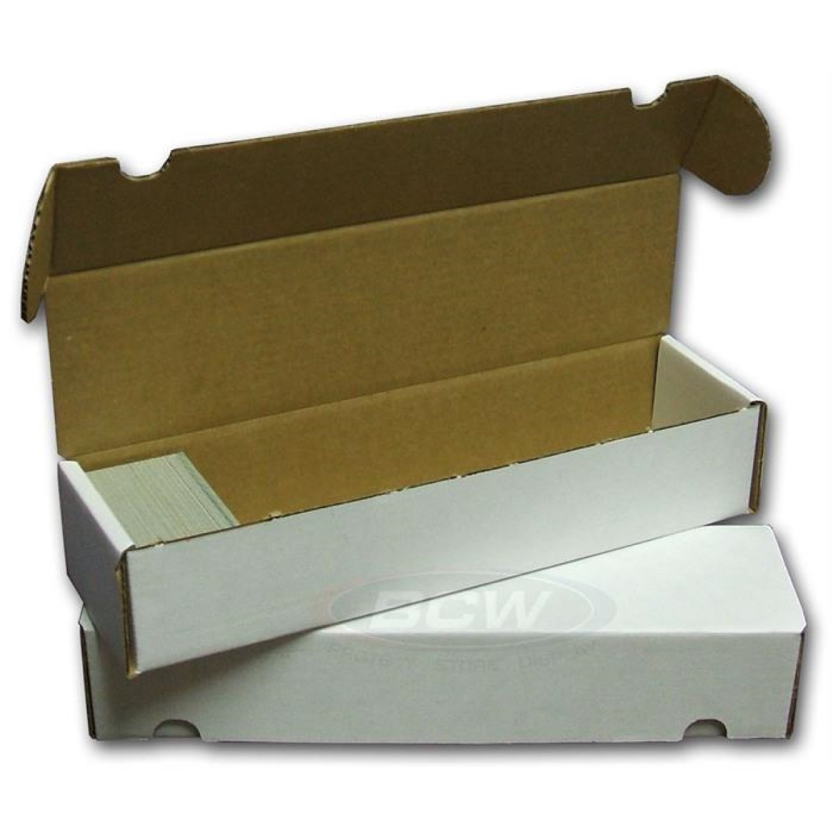 BCW Storage Box (800) White 25ct Bundle