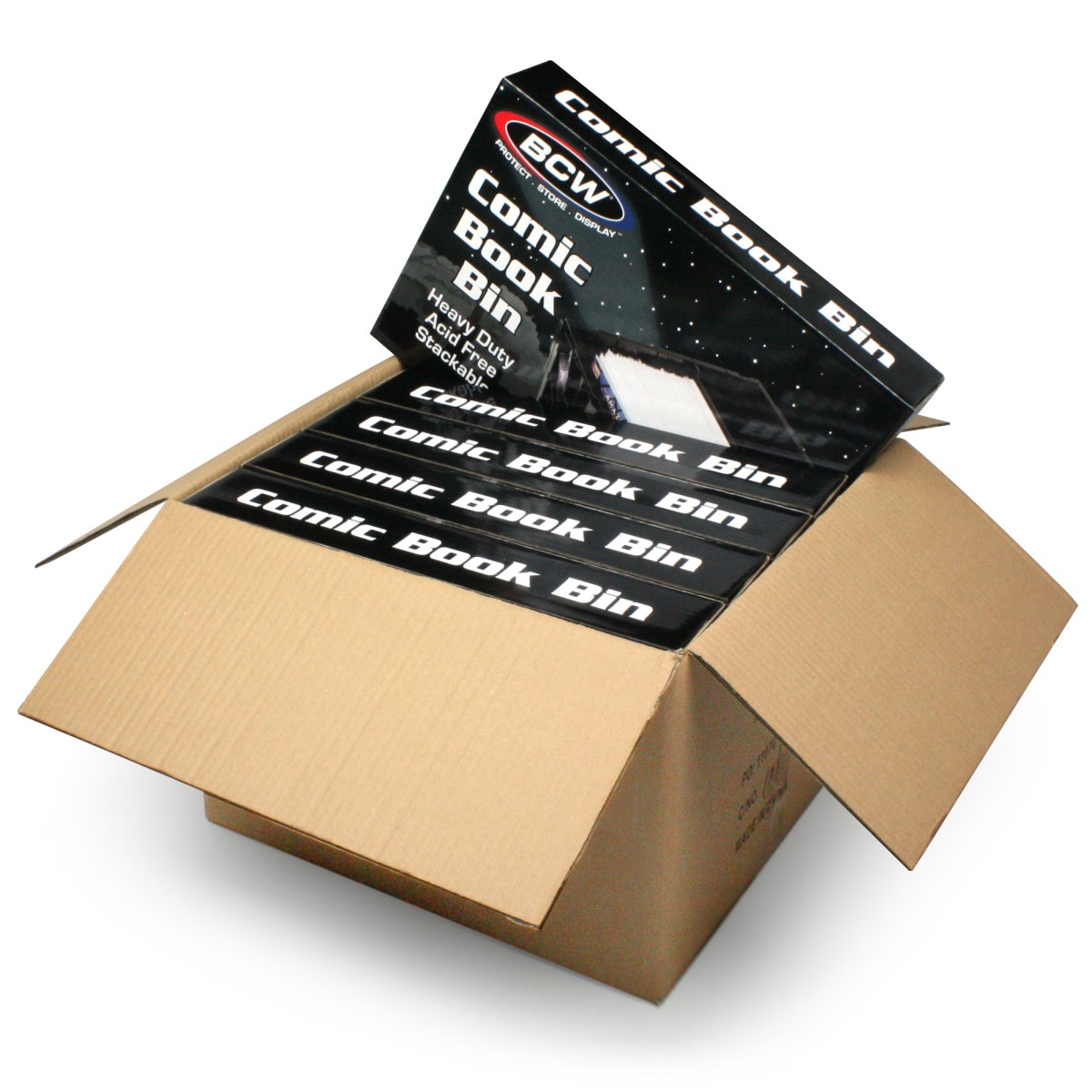 BCW Comic Bin 'Short' Black - Image 4