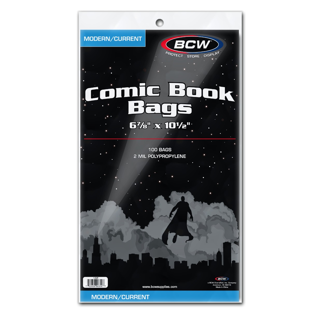 BCW Comic Bags Current/Modern 6 7/8 x 10 1/2