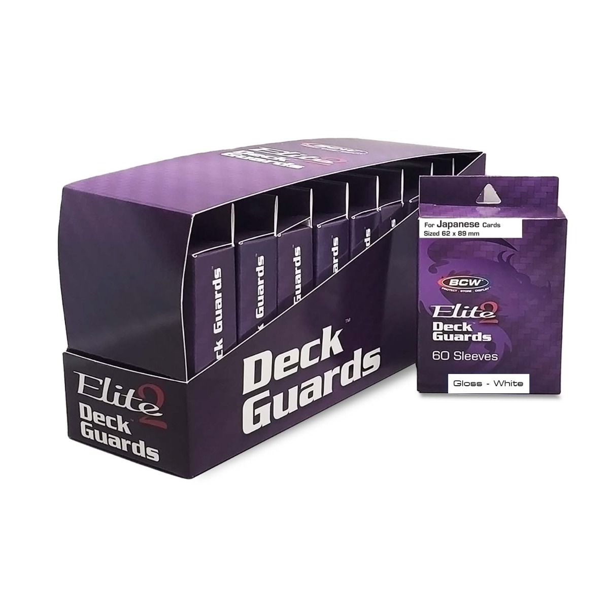 BCW Deck Guard Small - Elite2 - White - Image 2