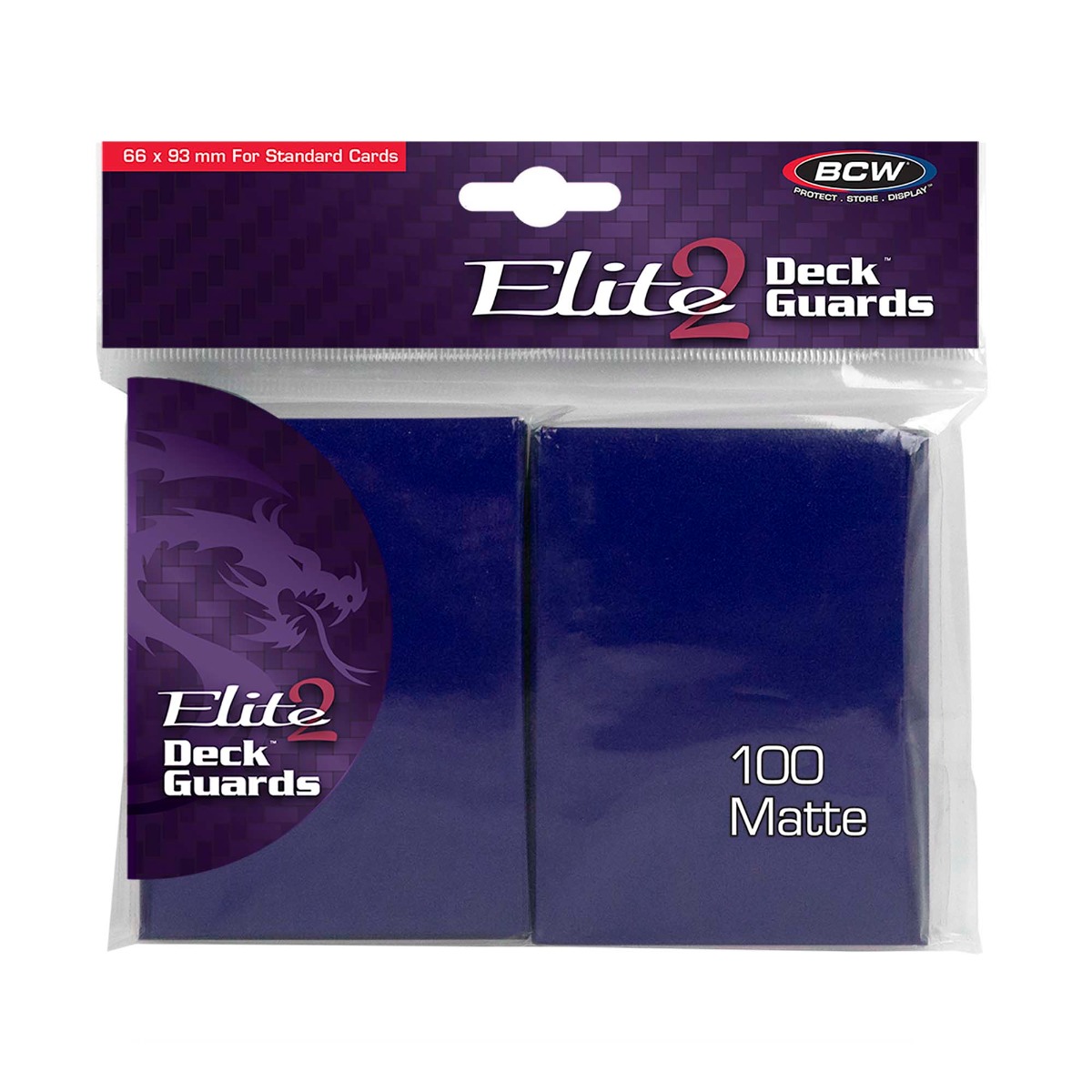BCW Sleeves - Deck Guard Elite 2 (100) Blue