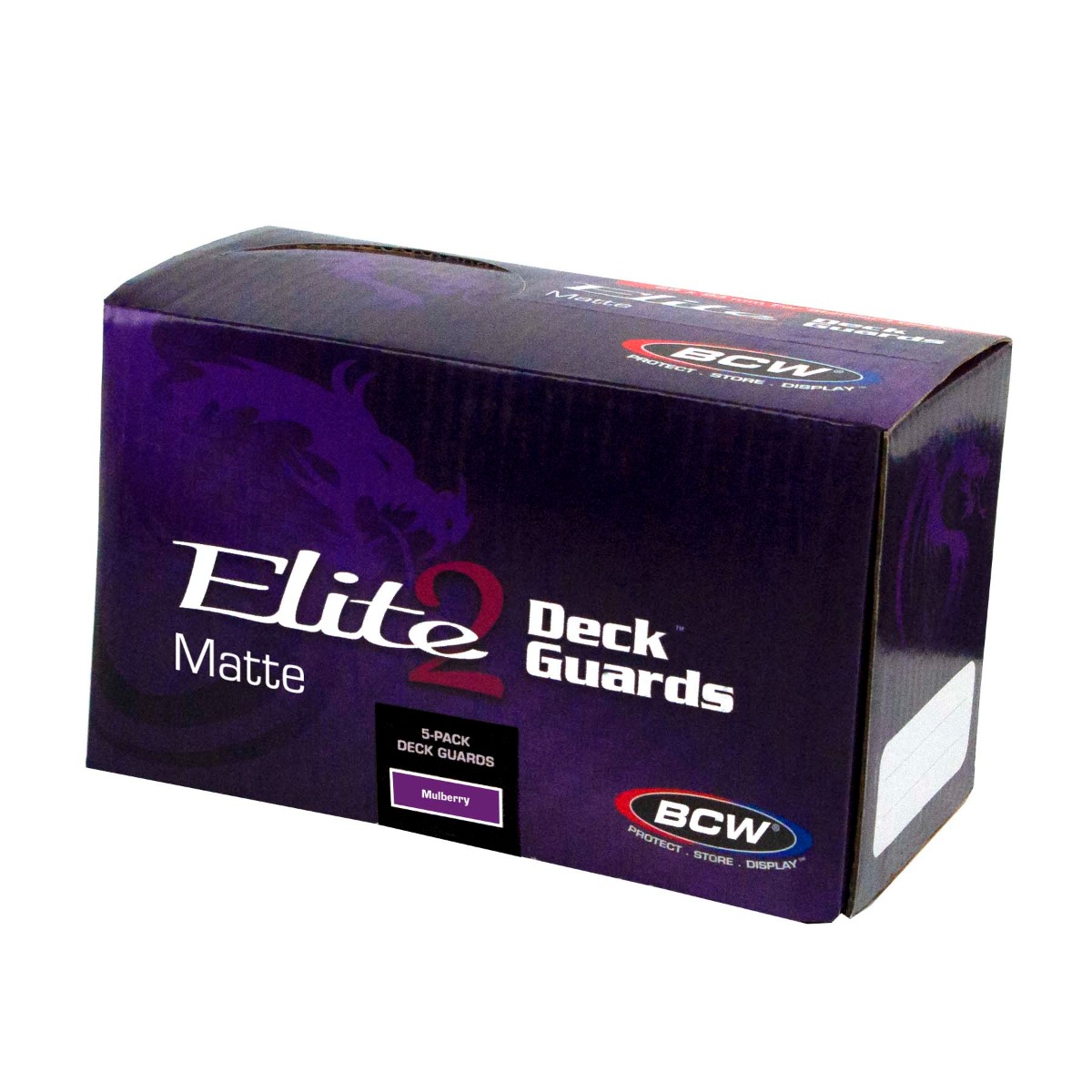 BCW Sleeves - Deck Guard Elite 2 (100) Mulberry - Image 2