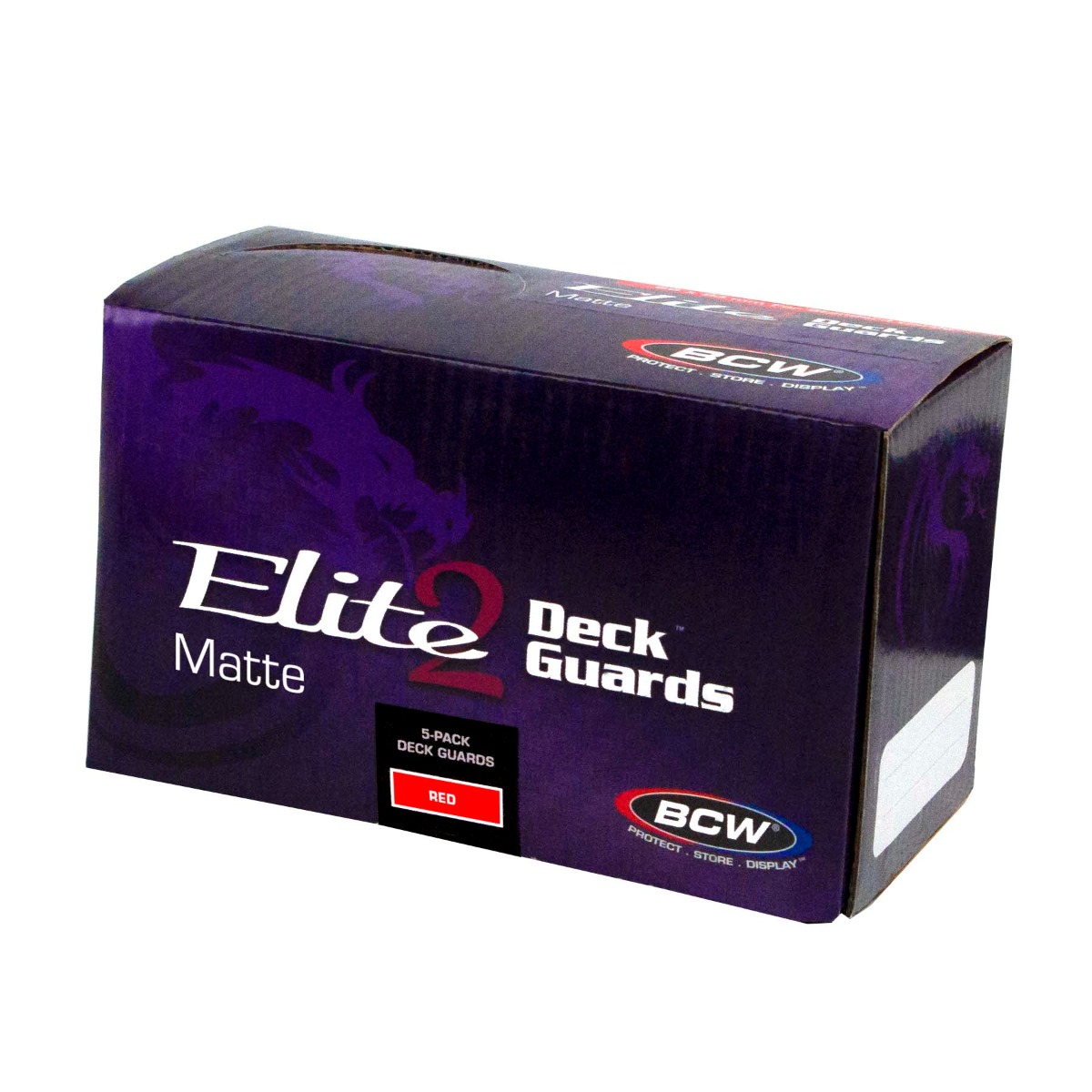 BCW Sleeves - Deck Guard Elite 2 (100) Red - Image 2