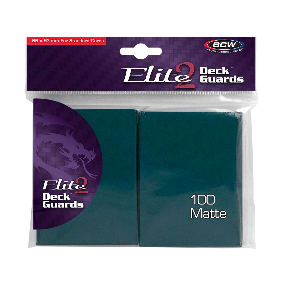 BCW Sleeves - Deck Guard Elite 2 (100) Teal
