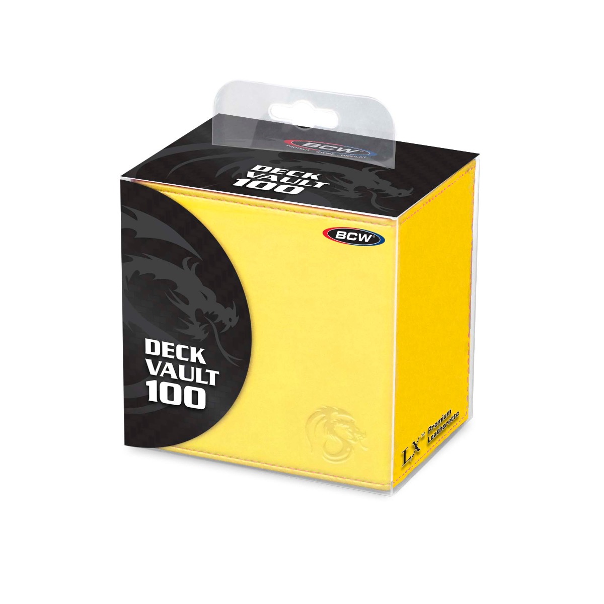 BCW Deck Vault LX (100) Yellow
