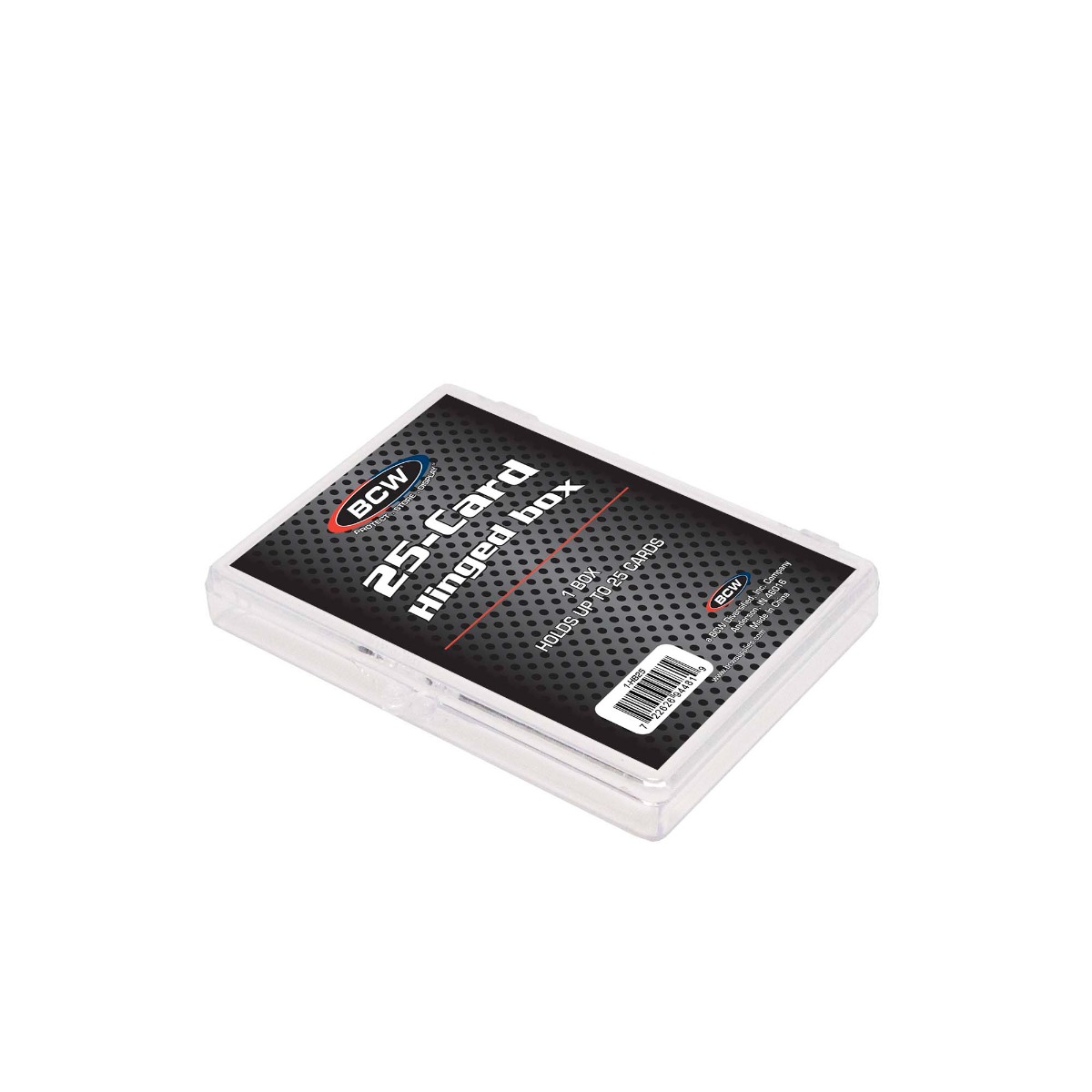 BCW Hinged Box (25) Clear