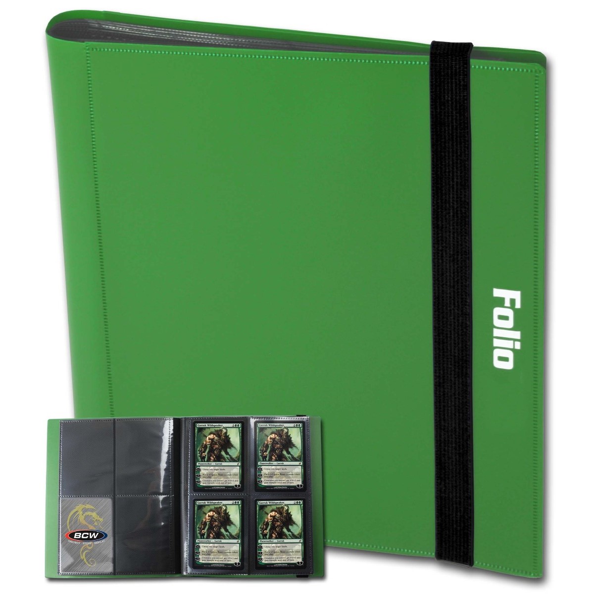 BCW Pro-Folio 4-Pocket Green