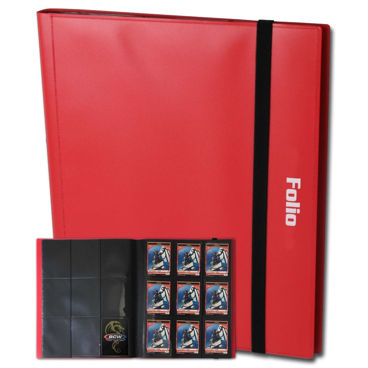 BCW Portfolio 9-Pocket Album - Red