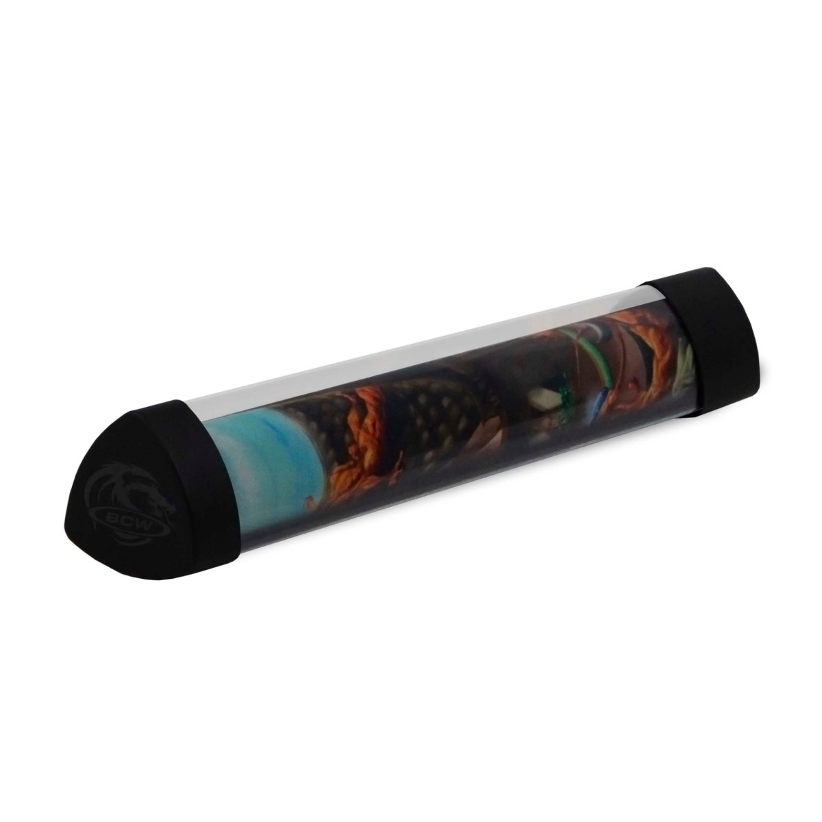 BCW Playmat tube with Dice holder Black - Image 4
