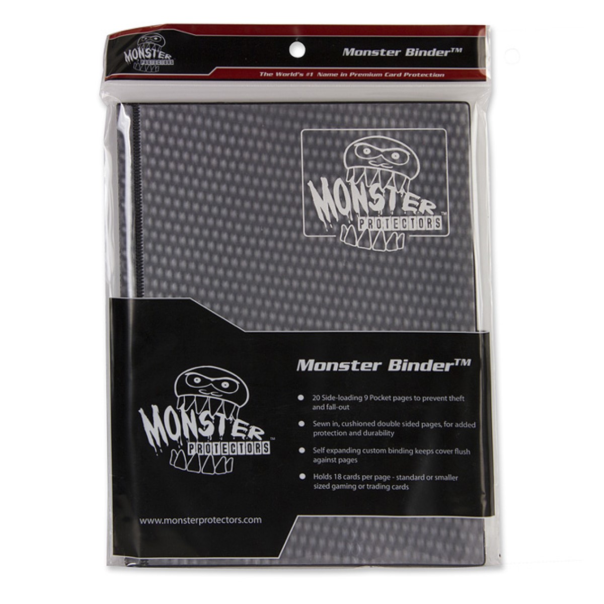 MONSTER 9-Pocket Folder Black Holo