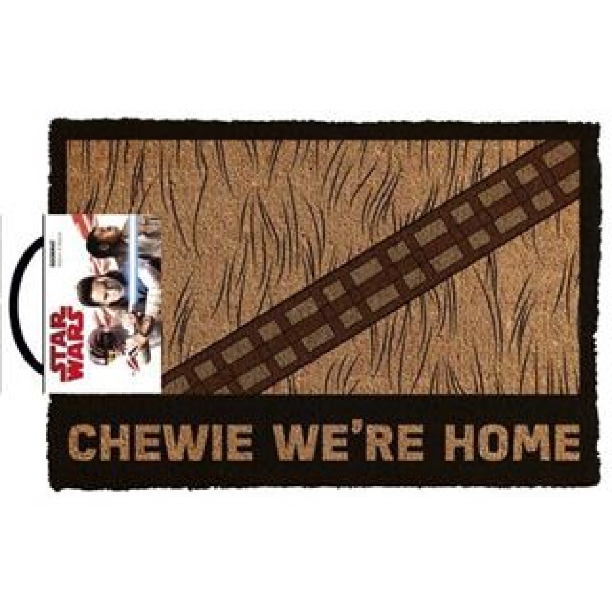 Licensed Doormat - Star Wars Classic Chewie We're