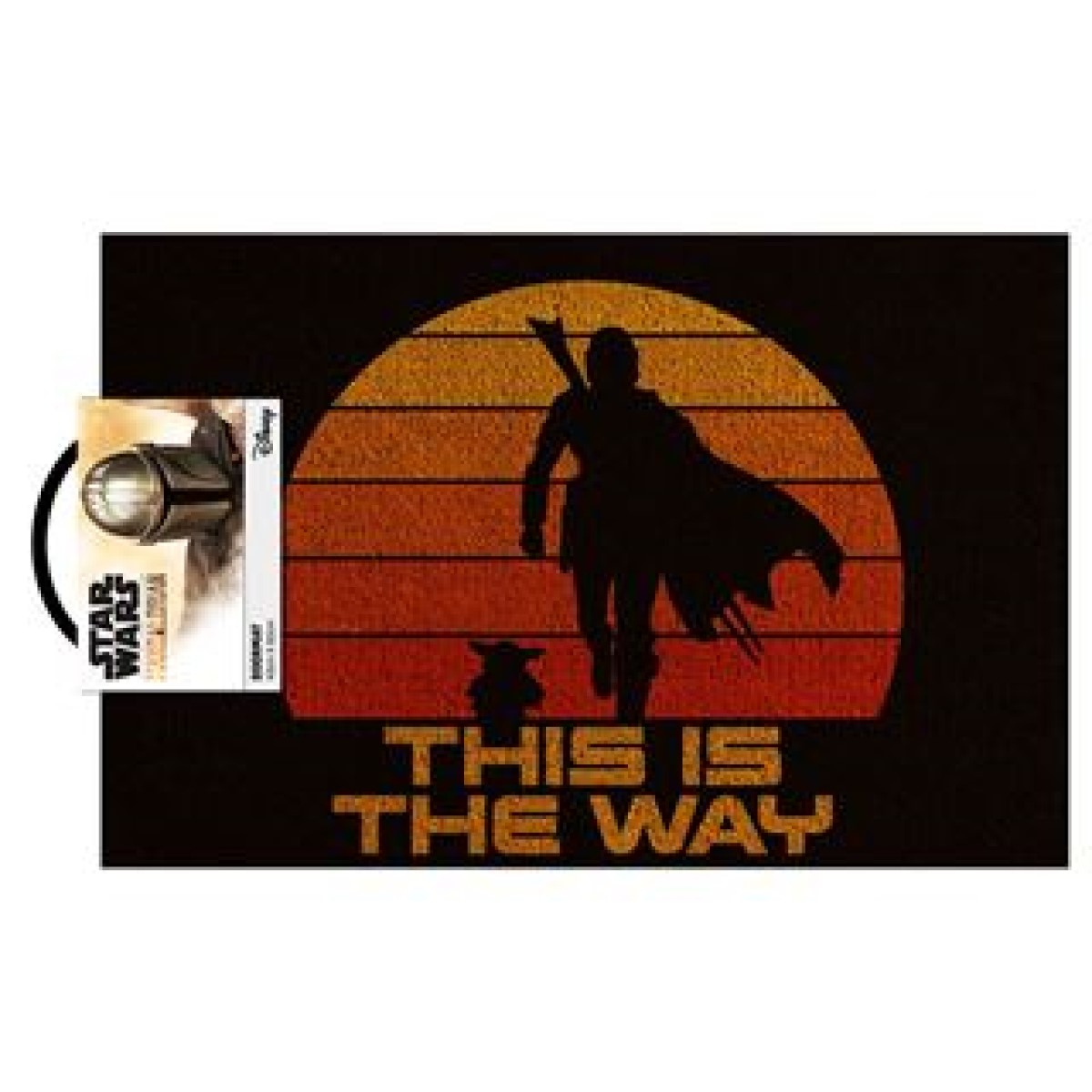 Licensed Doormat - Mandalorian This is the WAY