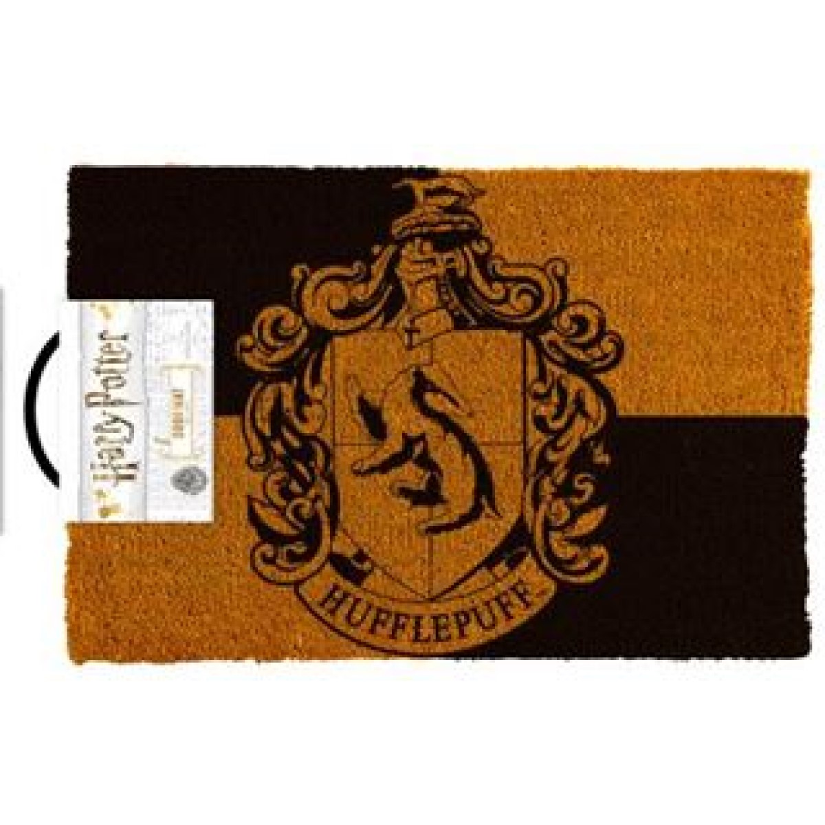 Licensed Doormat - Harry Potter Hufflepuff Crest