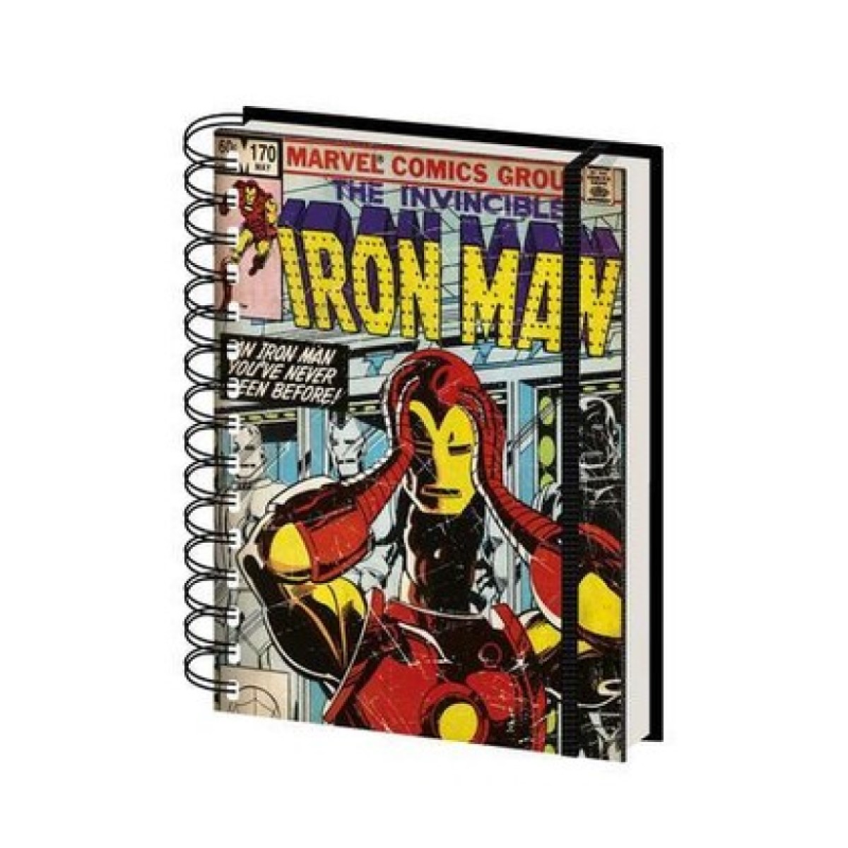 Licensed Wiro Notebook - Iron Man