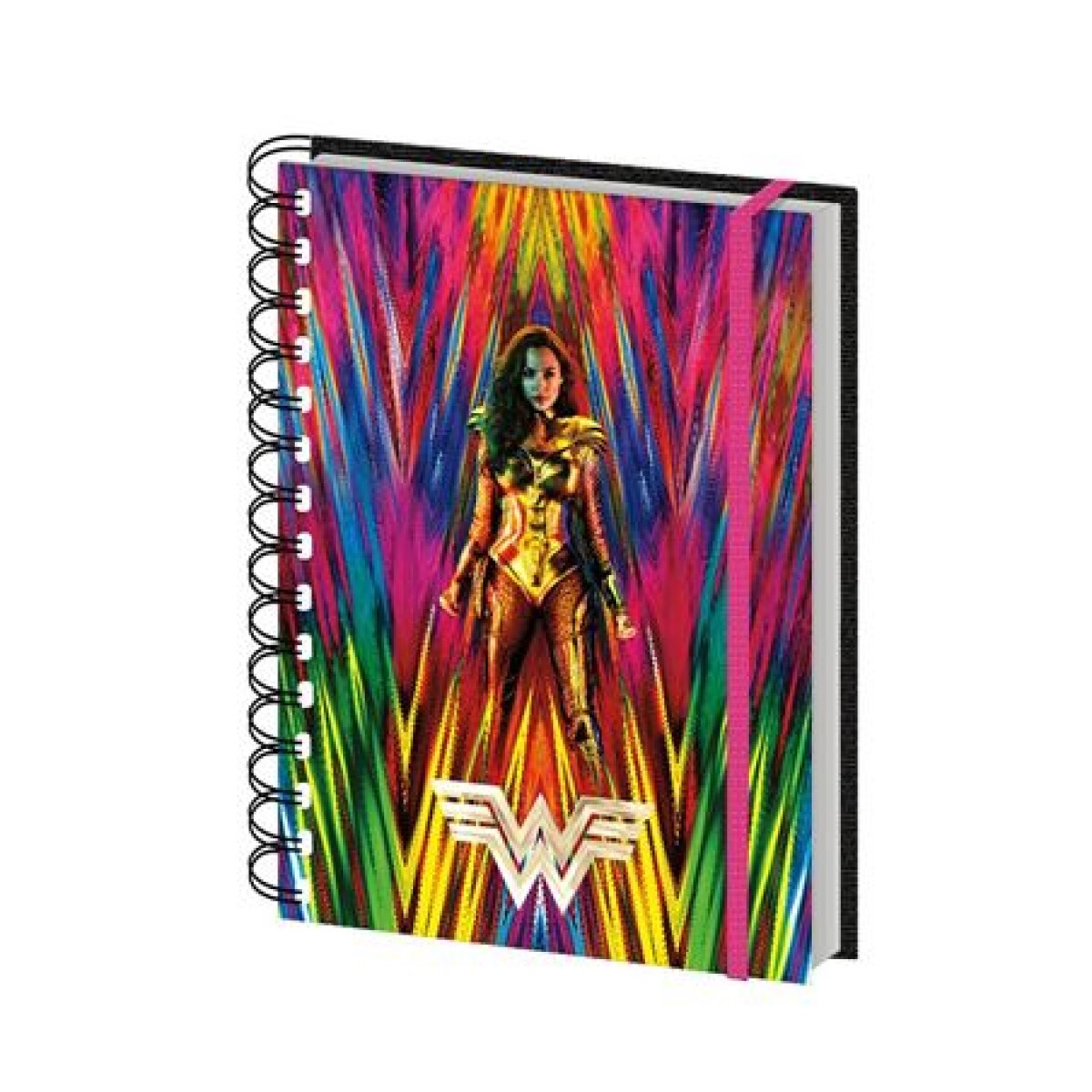 Licensed Wiro Notebook - Wonder Woman 84 Neon Stat