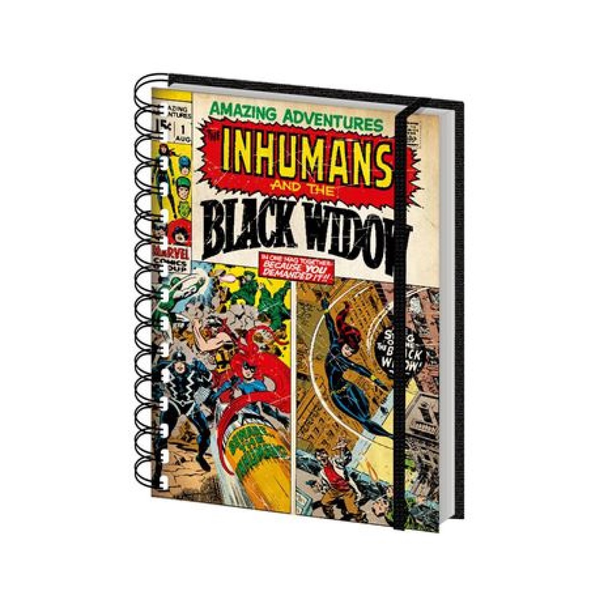 Licensed Wiro Notebook - Inhumans Retro