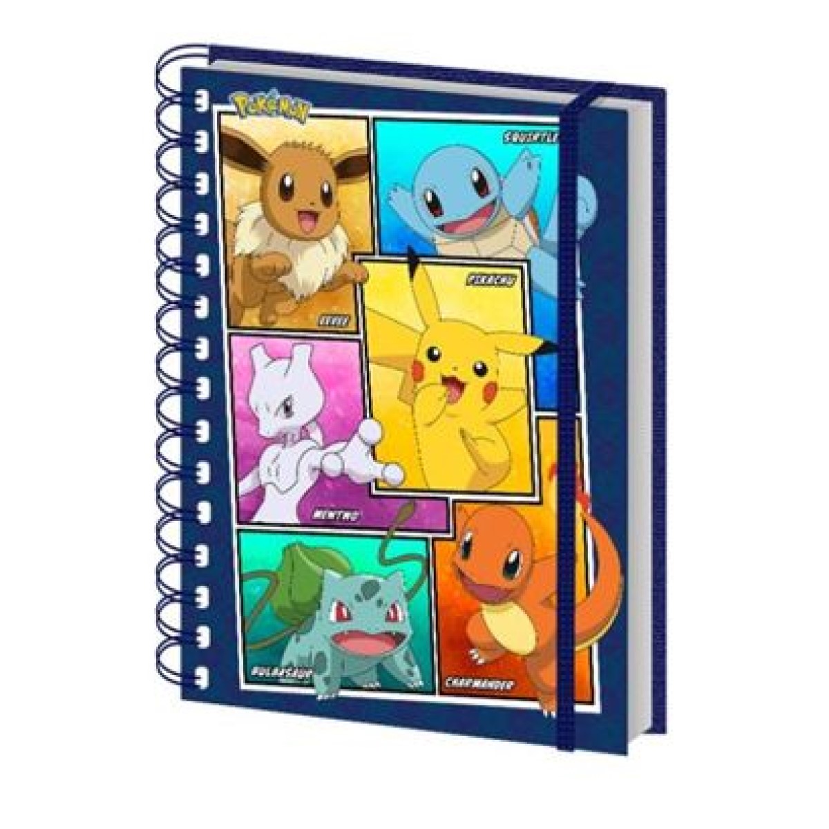 Licensed Wiro Notebook - Pokemon Panels