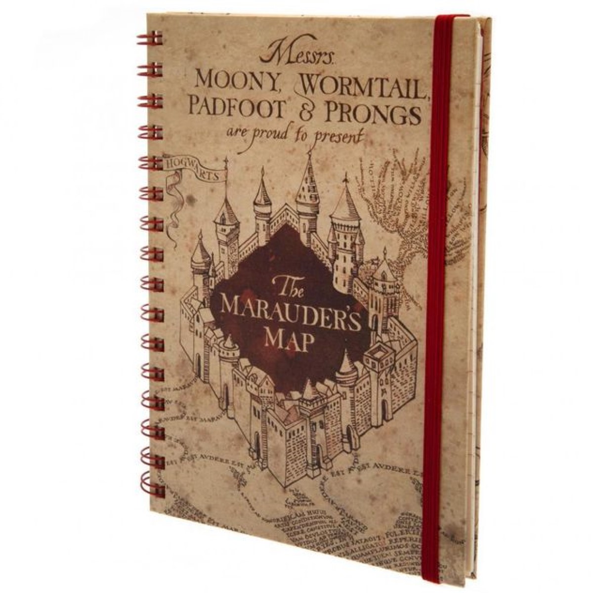 Licensed Wiro Notebook - HP Marauders Map