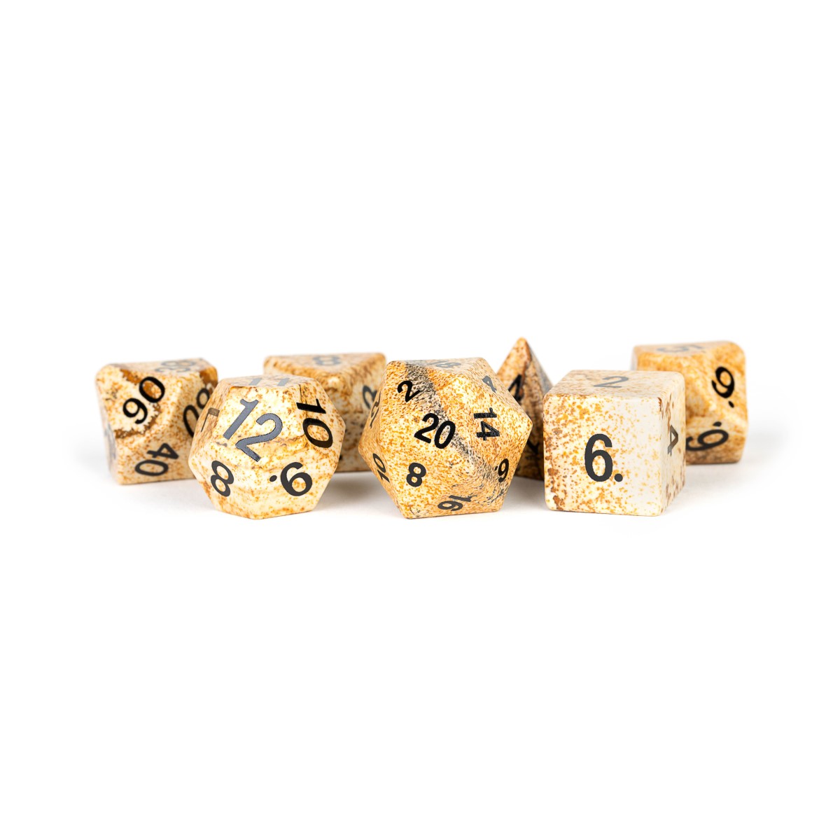 MDG - Stone Dice Set: Picture Jasper